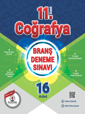 11. Sınıf Coğrafya Branş Deneme - 2024