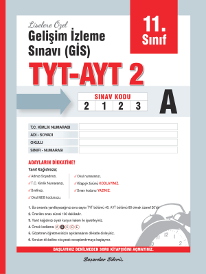 11.SINIF ÖZDEBİR YAYINLARI GİS-2 2023-2024