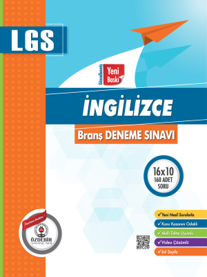8. Sınıf İngilizce 16lı Deneme
