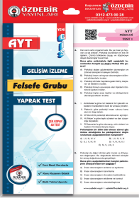 AYT Felsefe Grubu Yaprak Test