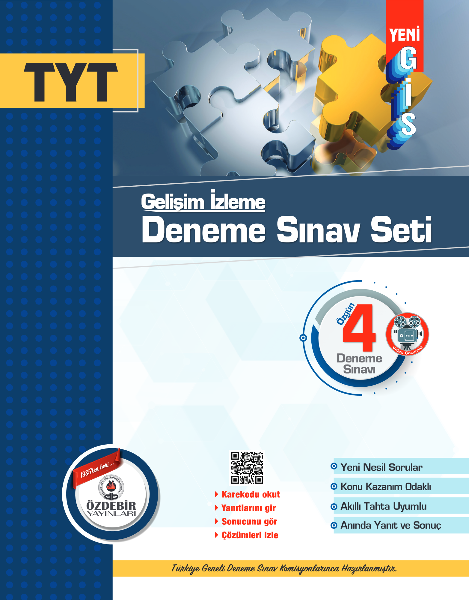 TYT 4lü Deneme Sınav Seti - GELİŞİM İZLEME SERİSİ